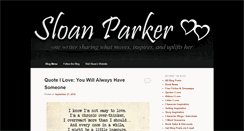 Desktop Screenshot of blog.sloanparker.com
